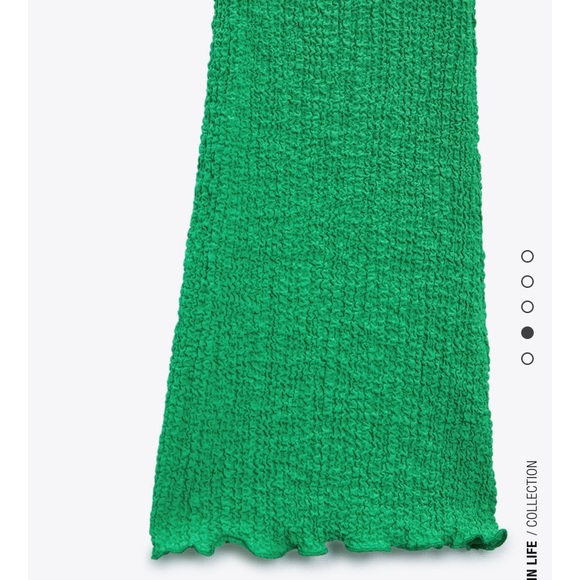 Zara set voluminous textured top and pants - Picture 8 of 8